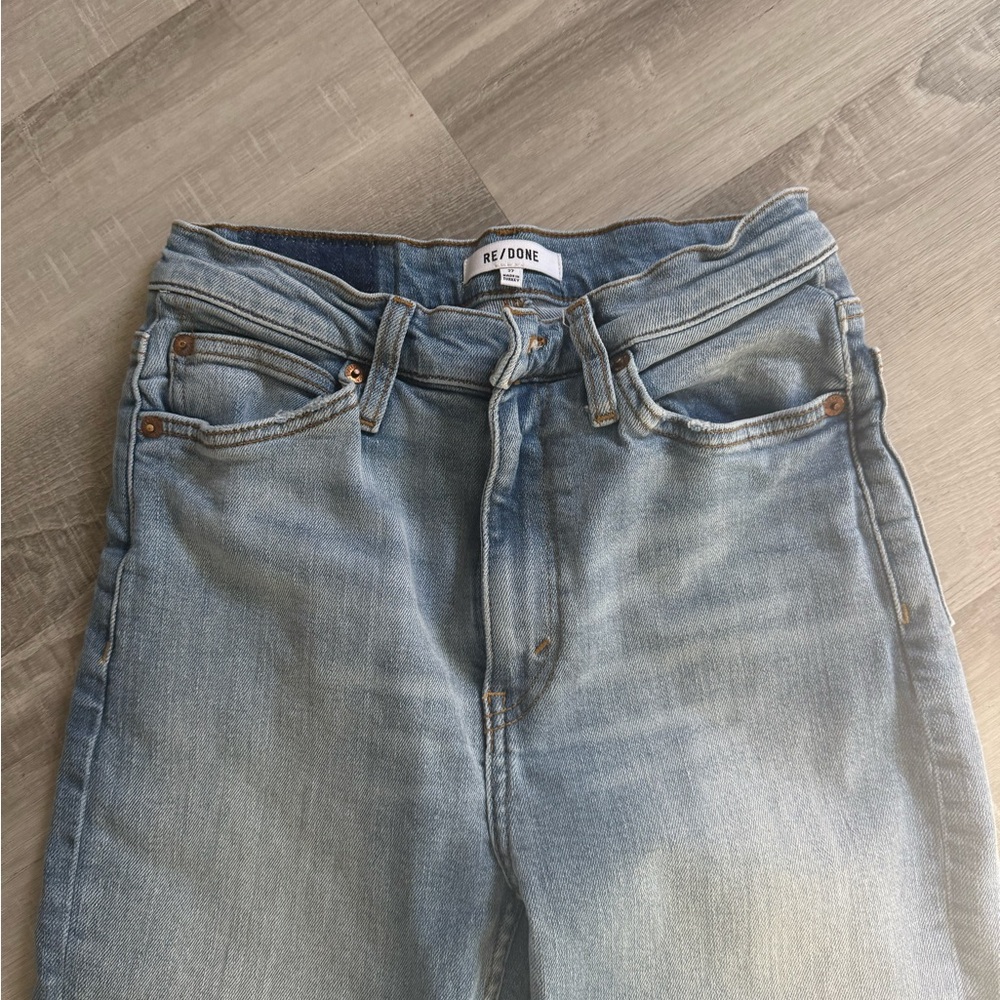 Re/Done  70s Crop  Jeans - Picture 2 of 6